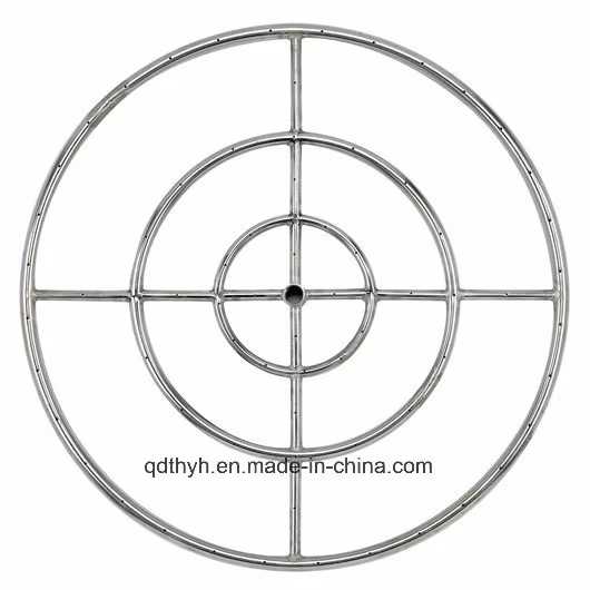 30" Triple Rings 304 Stainless Steel Burner, Custom Fire Burner Rings