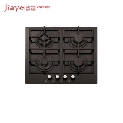 Built in 4 Gas Stove with Tempered Glass Panel