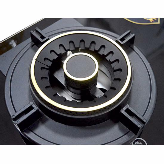 Glass Panel Gas Hob Four Burners