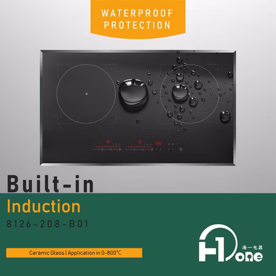 Double Induction Cooktop Plate Electric Kitchen 2 Burner with Overheating Protection