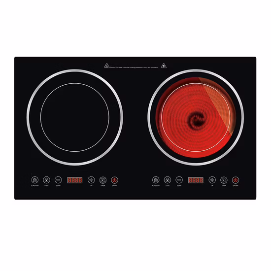 Home Appliances Induction Cooker 1800 Watt Induction Cooktop Electric Burner with Stainless Steel Pot