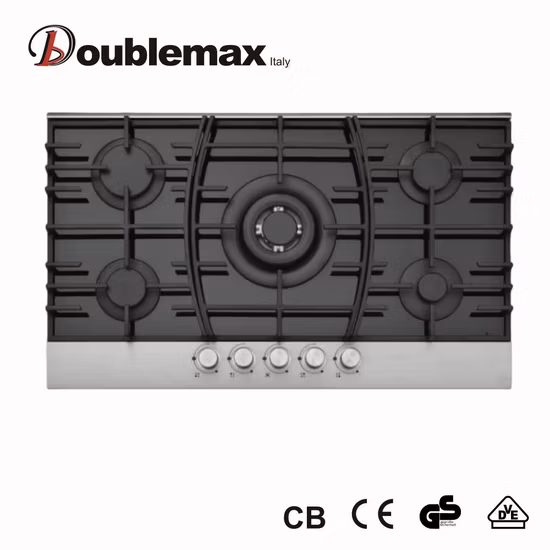 Glass Panel Gas Stove Four Burners