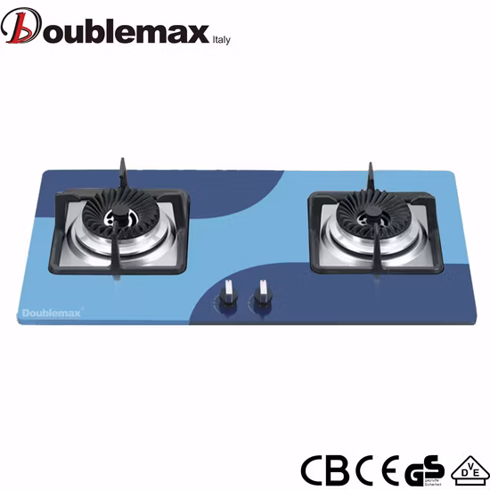 Gas Stove Htb2103I 2 Gas Burner with Gas Stove Is Tempered Glass Kitchen Surface